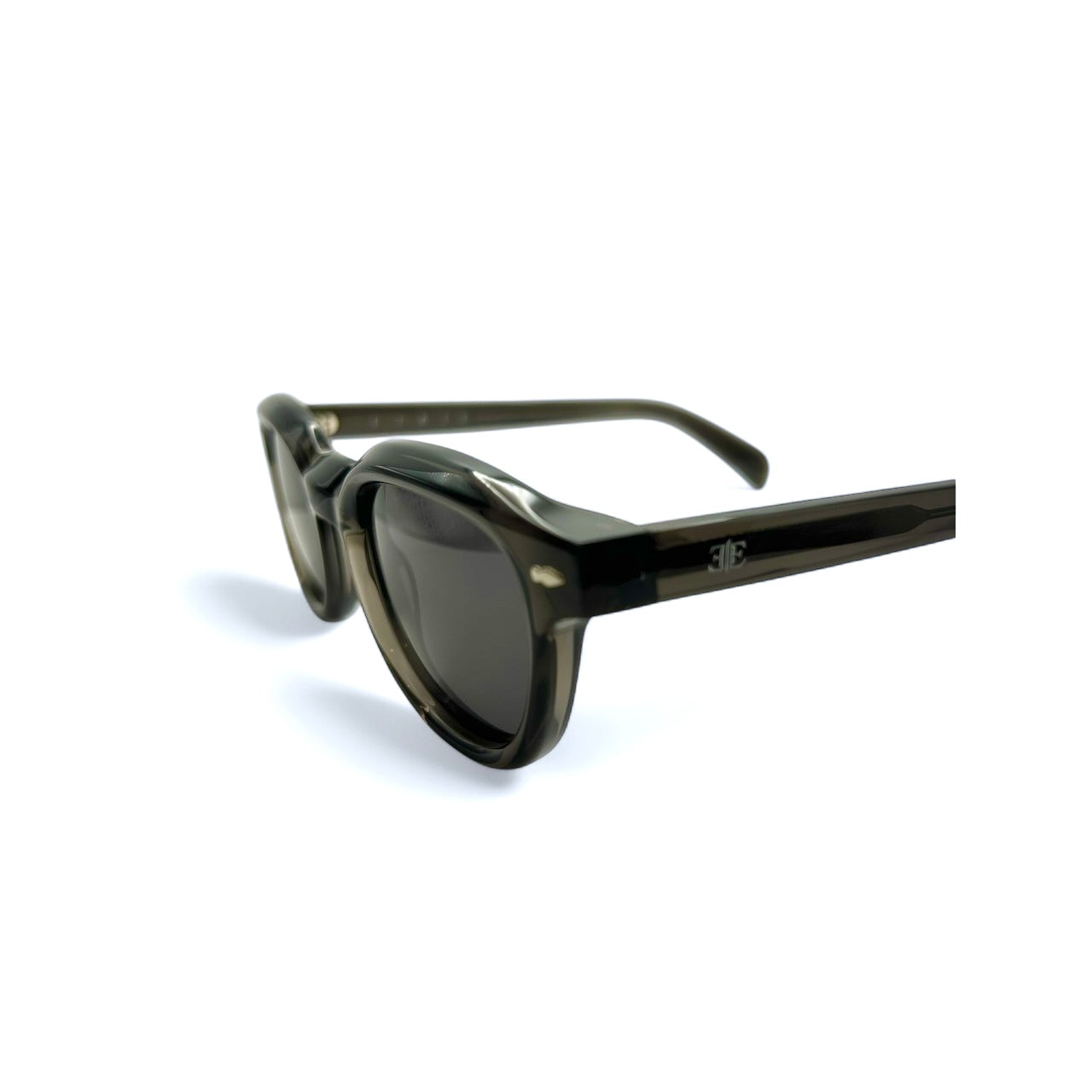 ETRIE "Shadow Coast" Polarized Sunglasses – Grey Acetate Frame