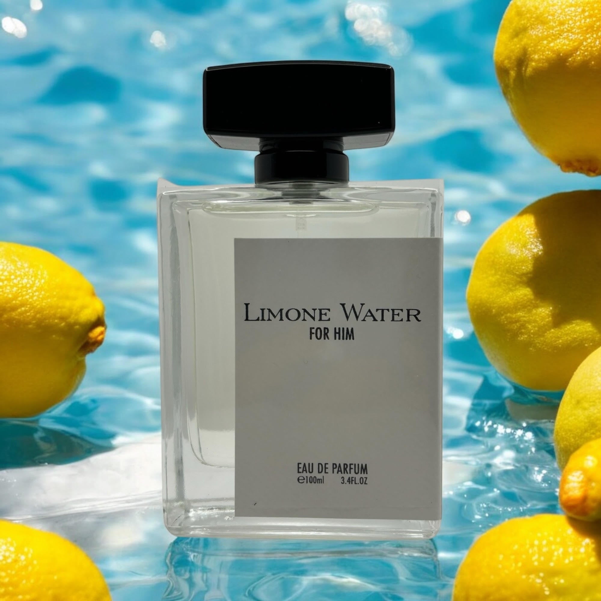 ETRIE Premium Collection: Limone Water Eau de Parfum – Fresh Citrus & Aquatic Essence for Men