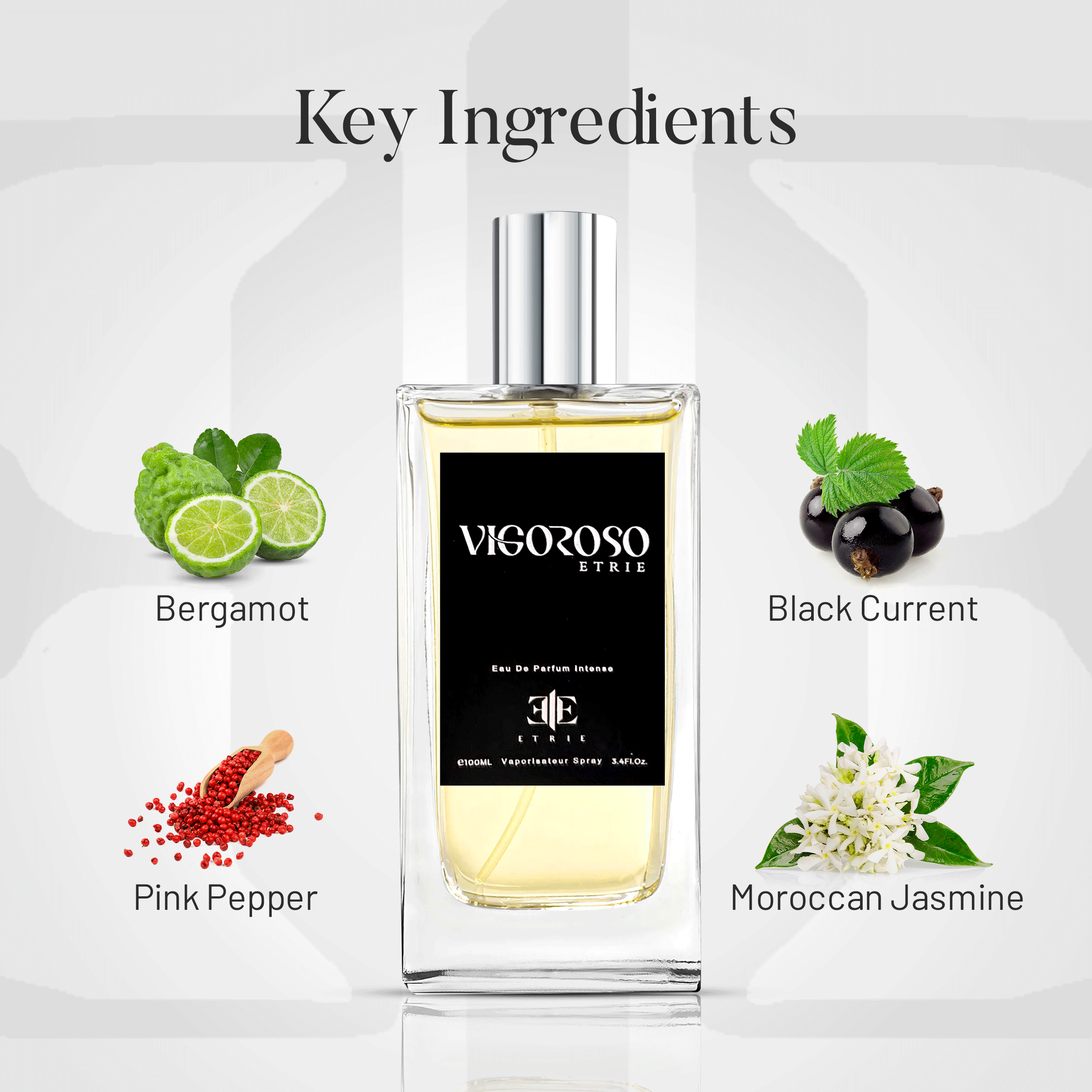 ETRIE Vigoroso eau de parfum  - Freshness and depth