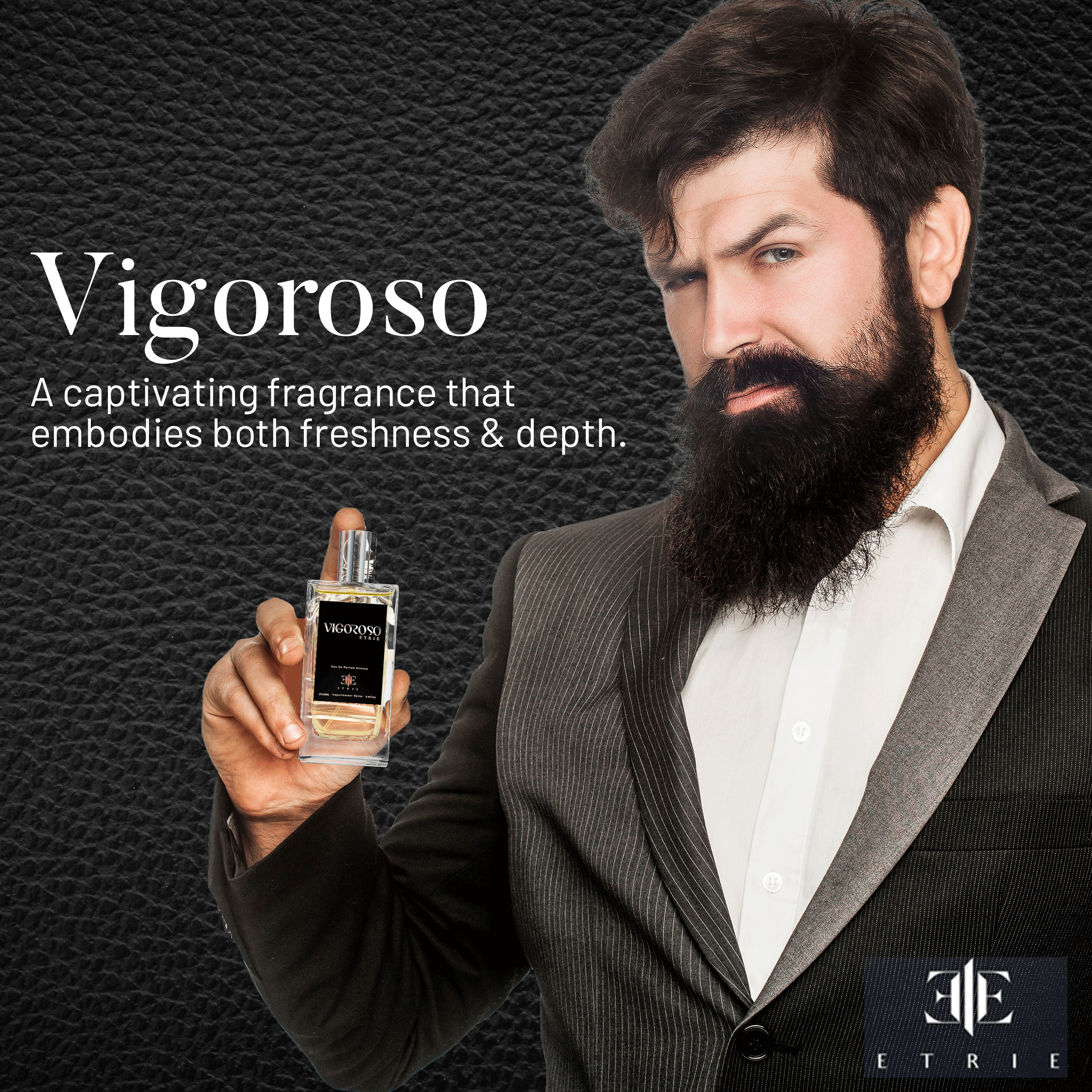 ETRIE Vigoroso eau de parfum  - Freshness and depth
