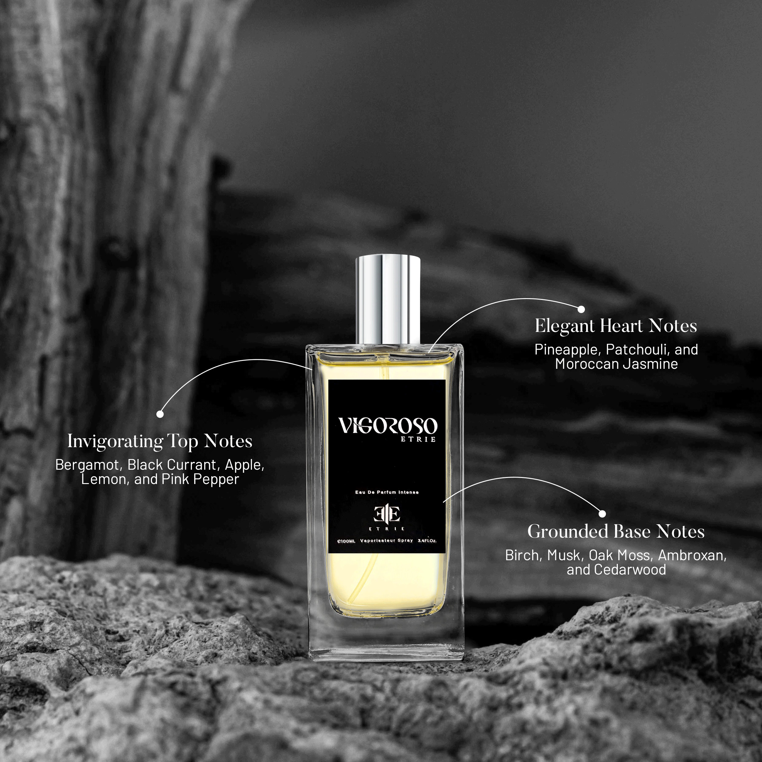 ETRIE Vigoroso eau de parfum  - Freshness and depth