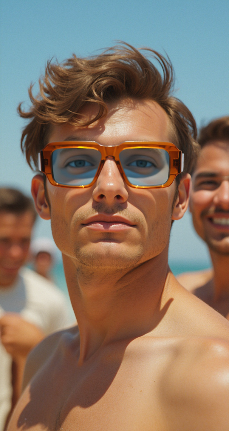 ETRIE Aurora Amber Sunglasses