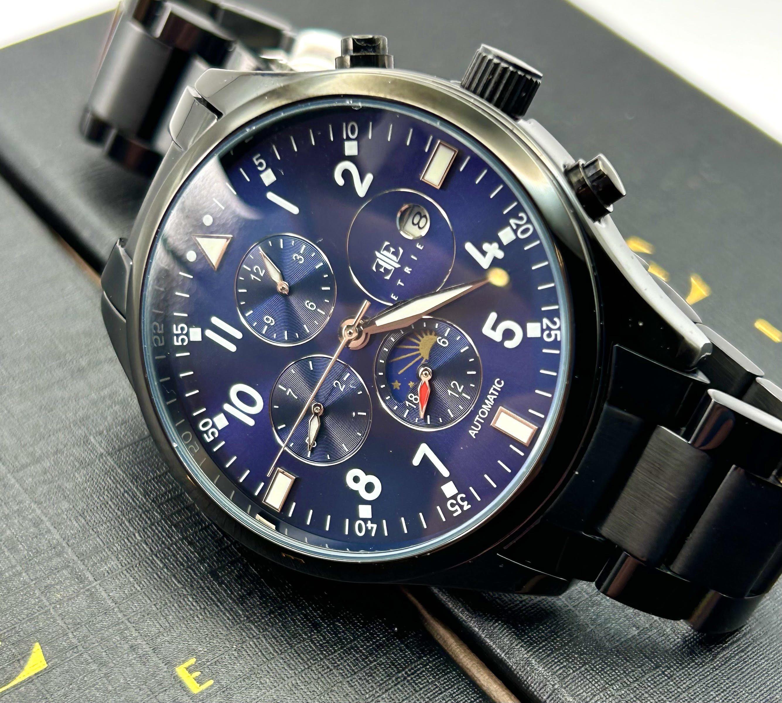 Etrie Elegant Metal Mechanical Watch